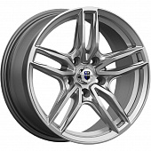 K&K 8x17/5x108 ET35 D67,1 Бартон (КС1110) Дарк платинум