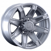 LS 8x16/6x139,7 ET10 D106,1 763 Sil (конус, Колпак+лого)
