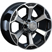 LS 7,5x18/6x139,7 ET36 D100,1 187 BKF (конус, Колпак+лого)