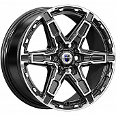 K&K 8x18/6x139,7 ET35 D67,1 Дистрикт (КС1159) Алмаз черный