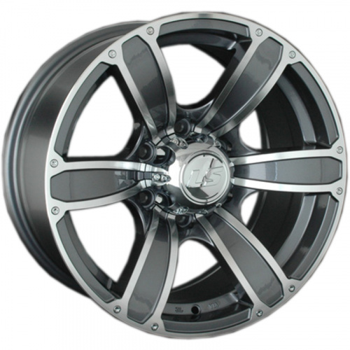 LS 8x17/6x139,7 ET10 D107,1 766 GMF (конус, Колпак+лого)