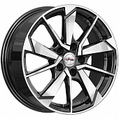 iFree 6,5x16/5x108 ET35 D67,1 Зиплайн (КС1042) Блэк Джек