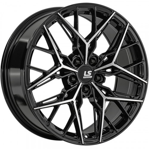 LS FlowForming 8,5x19/5x112 ET30 D66,6 RC106 BKF (конус)