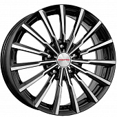 K&K 7x17/5x110 ET51 D67,1 Акцент-оригинал (КС562) Алмаз черный