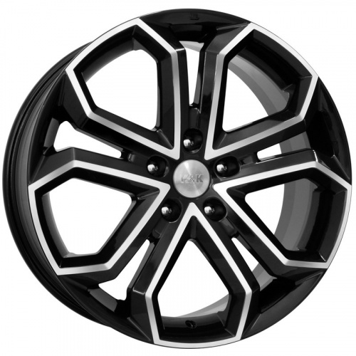 K&K 8,5x19/5x114,3 ET35 D67,1 Пандора (КС466) Алмаз черный