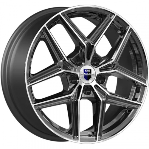 K&K 7x17/5x110 ET35 D65,1 Юнион (КС1025) Алмаз черный