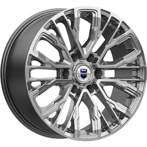 K&K 8,5x19/6x139,7 ET25 D106,1 Кортес (КС1102) Дарк платинум