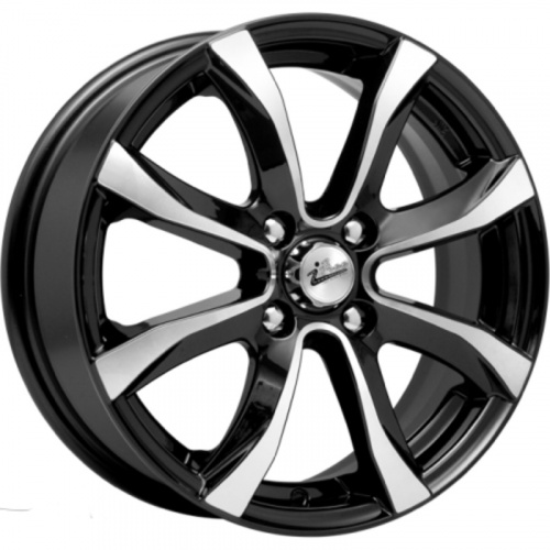 iFree 6x15/4x100 ET38 D67,1 Дайс (КС696) Блэк Джек