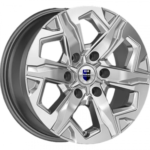 K&K 7,5x17/6x139,7 ET42 D75,1 Тейт (КС1050) Дарк платинум