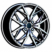 СКАД 6,5x16/4x100 ET44 D56,6 Асти (КЛ377) Графит