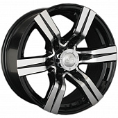 LS 8x16/6x139,7 ET10 D106,1 767 BKF (конус, Колпак+лого)