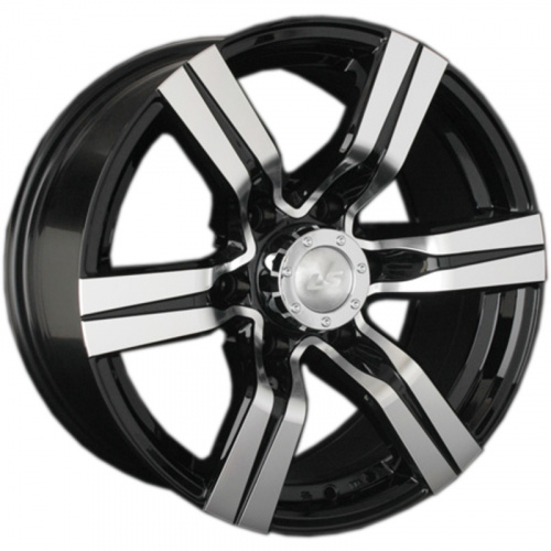 LS 8x16/6x139,7 ET10 D106,1 767 BKF (конус, Колпак+лого)