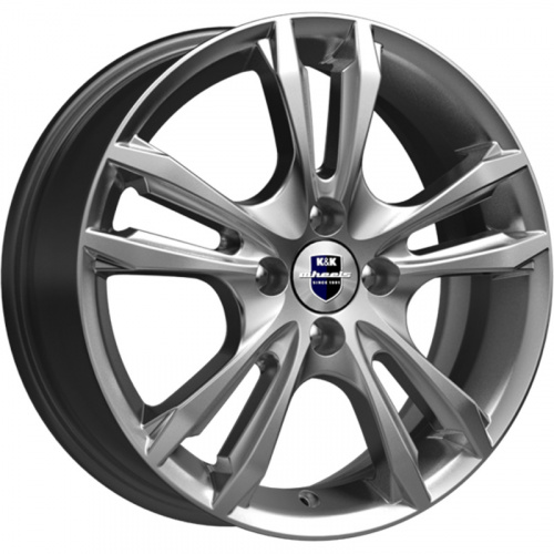 K&K 6x16/5x100 ET40 D67,1 Samara (КС866) Дарк платинум