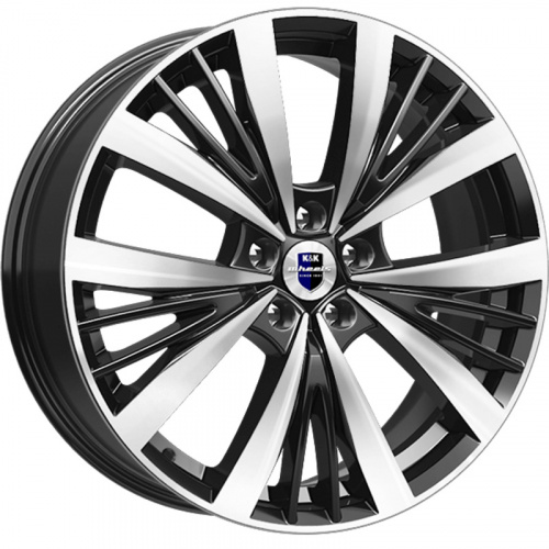 K&K 7,5x19/5x114,3 ET45 D67,1 Марвел (КС881) Алмаз черный SK