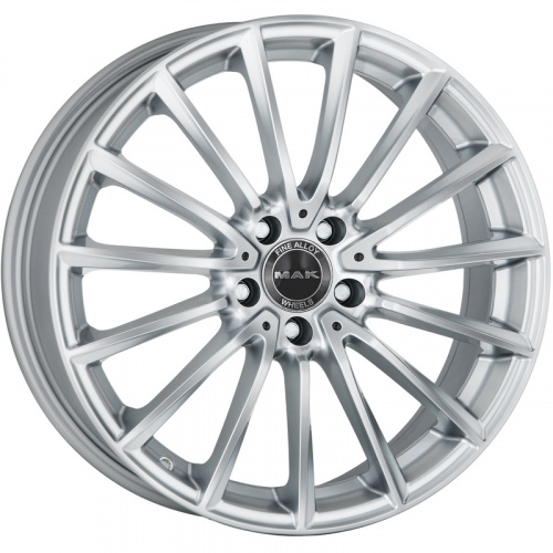 MAK 9x18/5x112 ET33 D66,6 Komet Silver