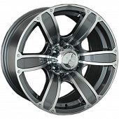 LS 8x17/6x139,7 ET10 D110,5 766 GMF (конус, Колпак+лого)