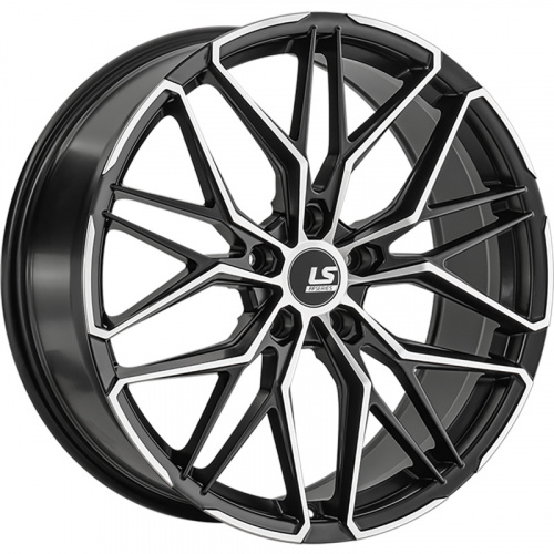LS FlowForming 9x19/5x112 ET38 D66,6 RC101 BKSF (конус)