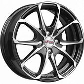 iFree 6x16/5x112 ET45 D57,1 Такеши (КС877) Блэк Джек