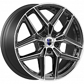 K&K 7x17/5x110 ET45 D67,1 Юнион (КС1025) Алмаз черный