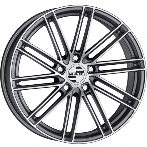MAK 9,5x21/5x130 ET60 D71,6 Leipzig Gunmetal Mirror Face