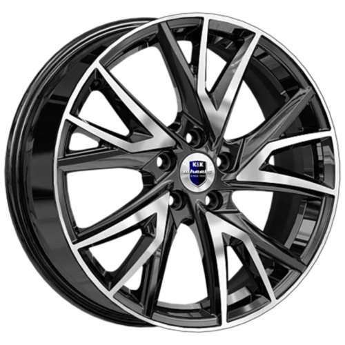 K&K 6,5x18/5x108 ET50 D63,35 Кайлас (КС1054) Алмаз черный