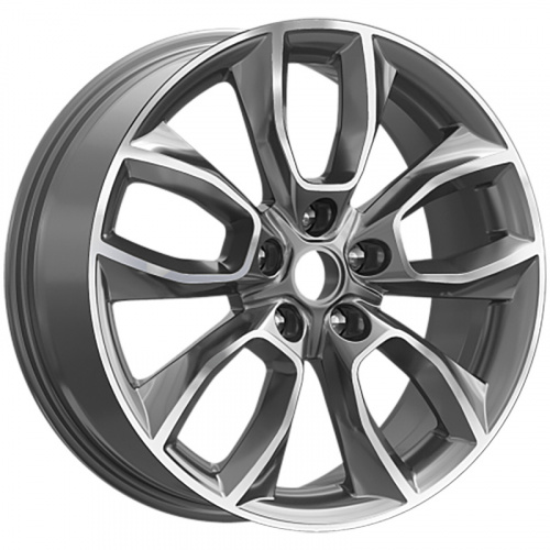 Premium Series 7x18/5x114,3 ET45 D60,1 КР001 (Uni-S/Changan CS55 Plus/Belgee X70) Diamond Gloss Graphite