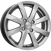 K&K 6x15/4x108 ET38 D67,1 Джемини (КС617) Дарк платинум