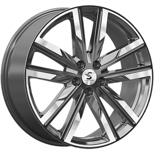 Premium Series 8x20/5x108 ET39 D60,1 КР014 (Jetour T2) Diamond Gloss Graphite