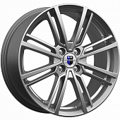 K&K 7x17/5x100 ET40 D67,1 Эрфурт (КС898) Дарк платинум