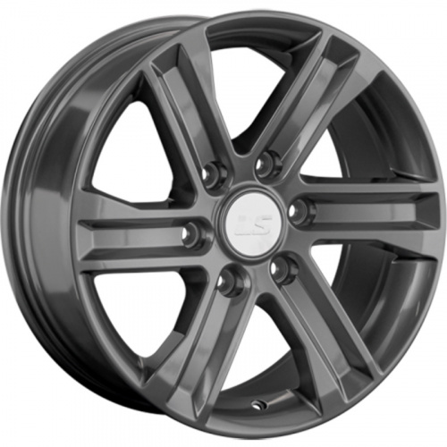 LS 8x17/6x139,7 ET36 D100,1 1359 GM (конус, Колпак+лого)