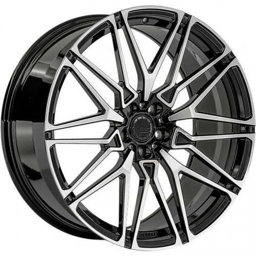 LS Forged 9,5x22/5x112 ET35 D66,6 LS FG54 BKF (конус)