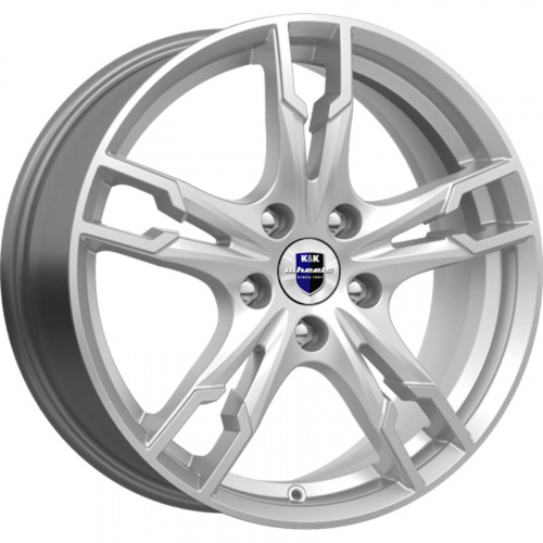 K&K 7x17/5x112 ET40 D57,1 Солар-оригинал (КС875) Сильвер SK
