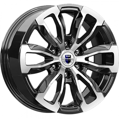 K&K 7,5x18/6x139,7 ET30 D106,1 Меконг (КС959) Алмаз черный