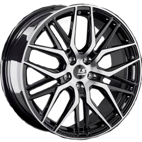 LS Forged 8x19/5x114,3 ET35 D67,1 LS FG04 BKF (конус, C570)