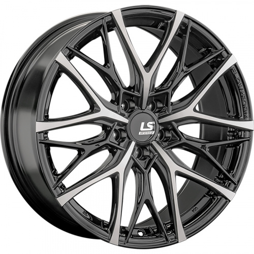LS FlowForming 8x18/5x108 ET36 D65,1 RC84 BKF (конус)